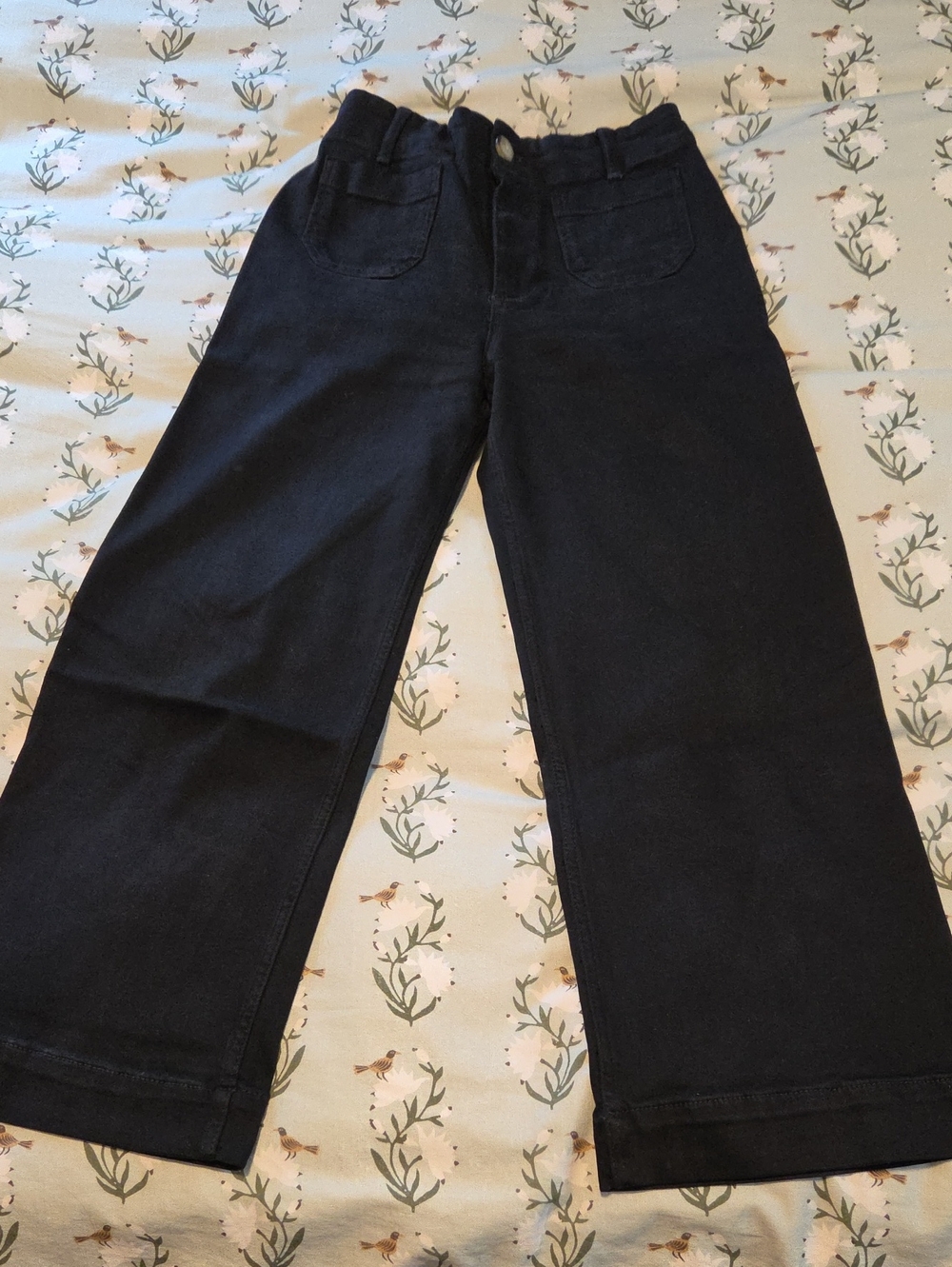 Anthropologie Maeve The Colette Black High-Waist Pants
